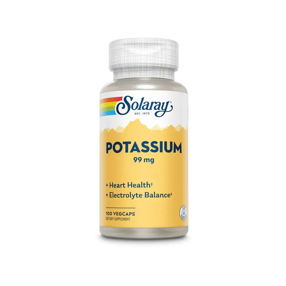 Solaray Potassium 99Mg 100 Vegcaps