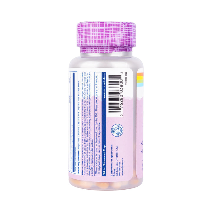 38801-Solaray Turmeric 300Mg 60 Veg Capsules +2