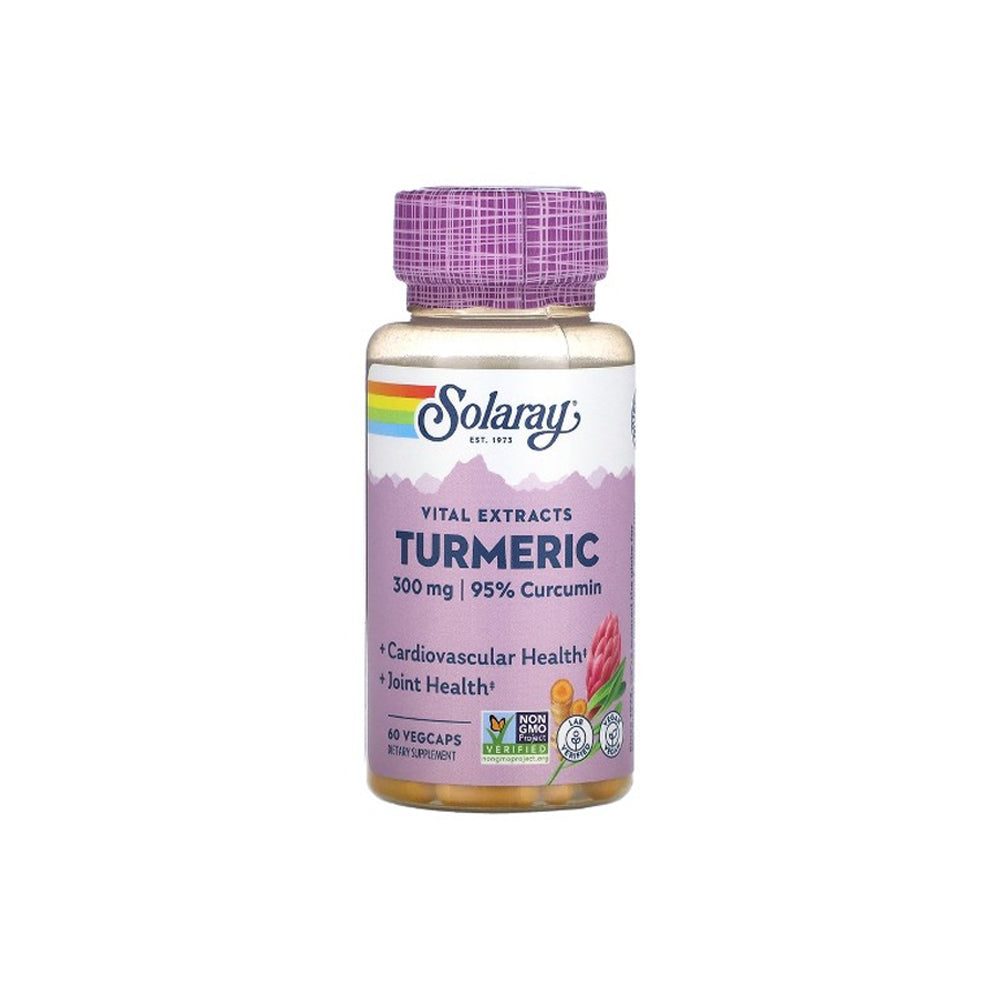 Solaray Turmeric 300mg 60vegcap