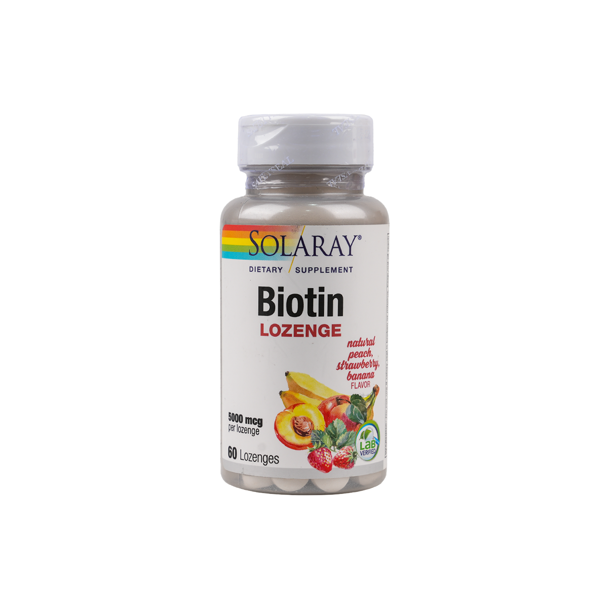 SOLARAY BIOTIN 5000MG 60 LOZ.