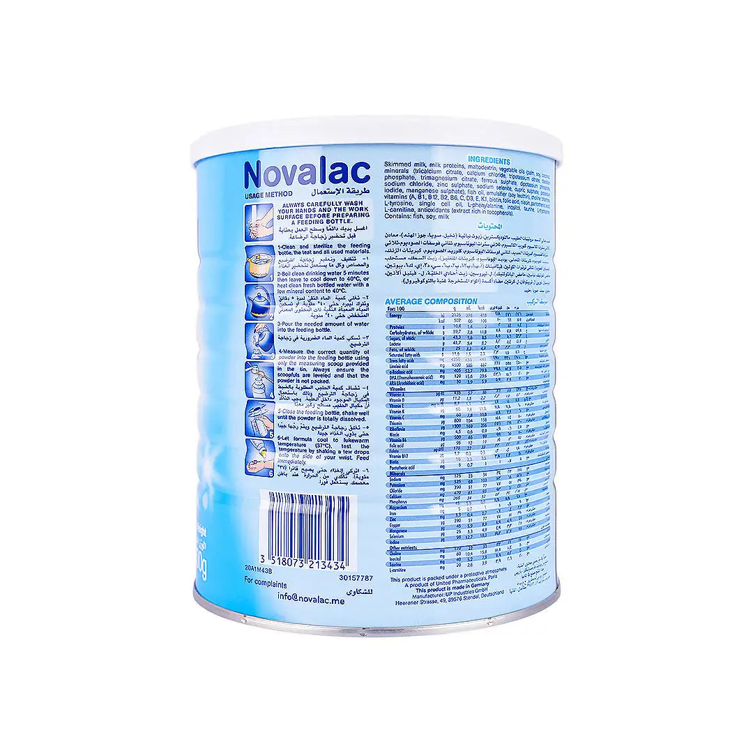 NOVALAC NO.1 MILK 800GM