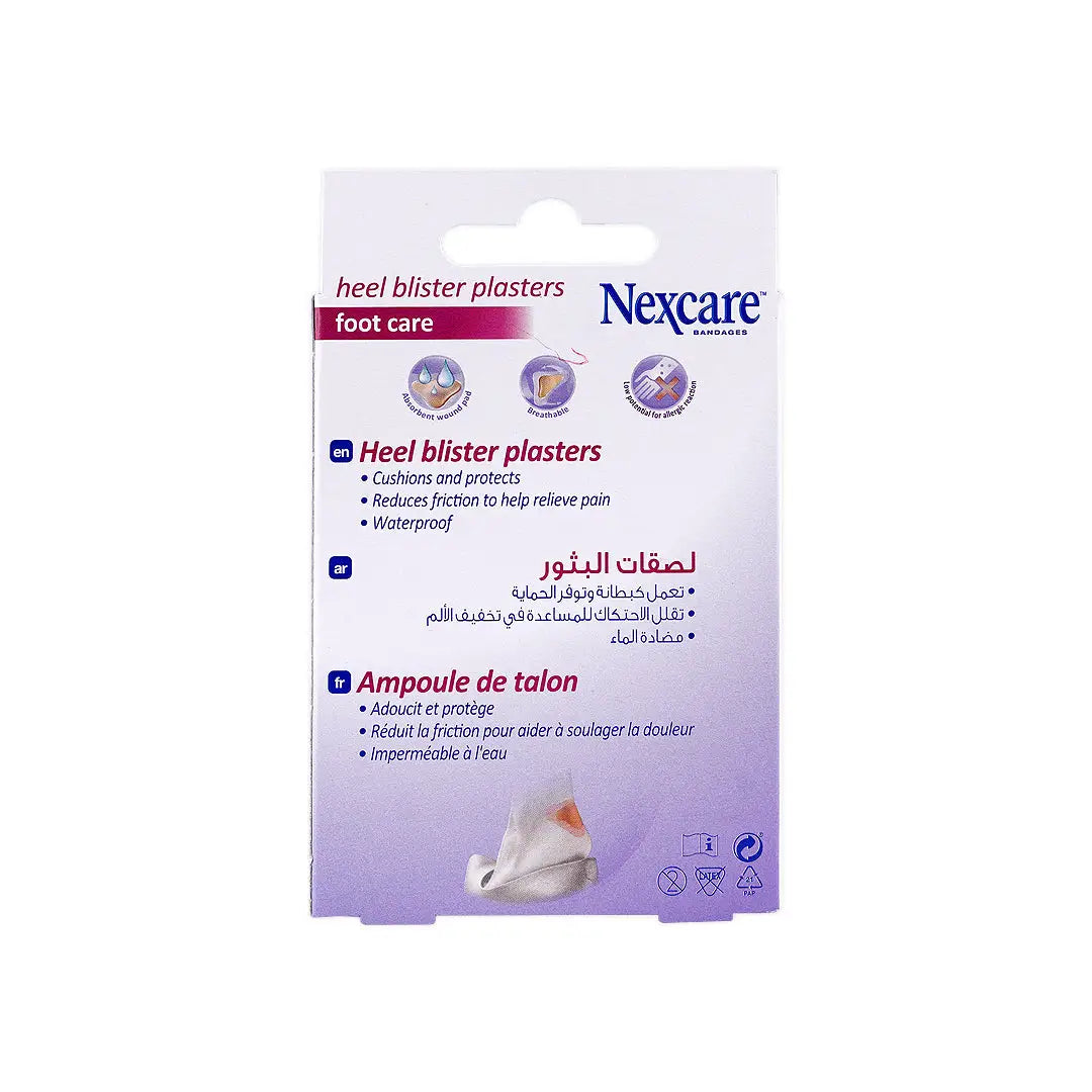 Nexcare Heel Blister Plasters 5pcs-HBB 5N