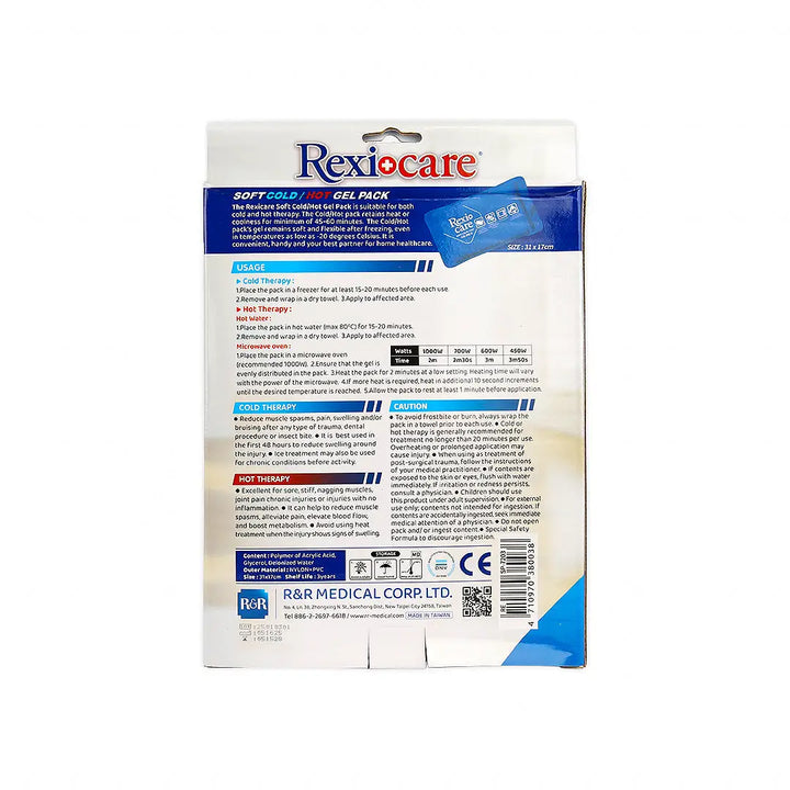 39028-RR Rexicare Soft Cold/Hot Gel Pack Large-SP7203 +3