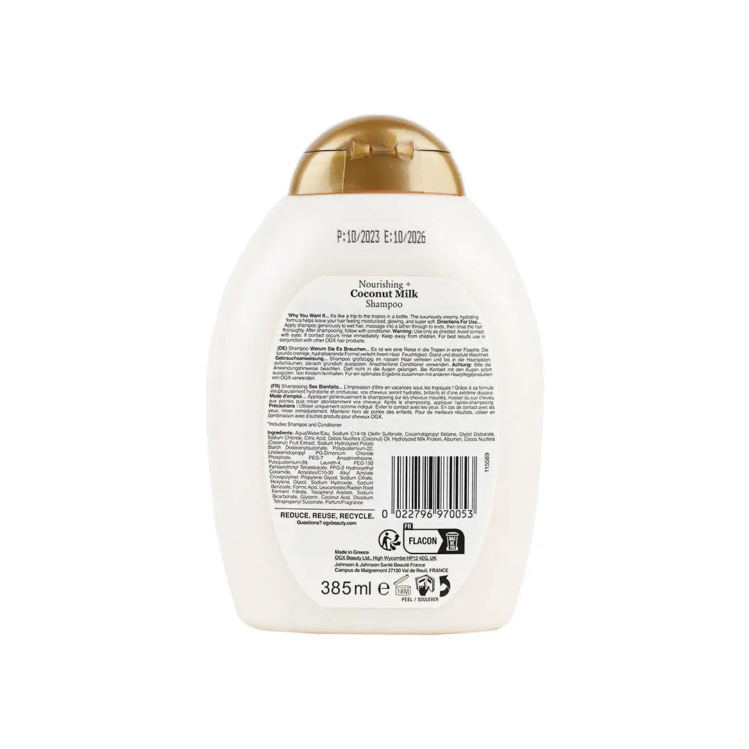 OGX Coconut Milk Shampoo 385Ml
