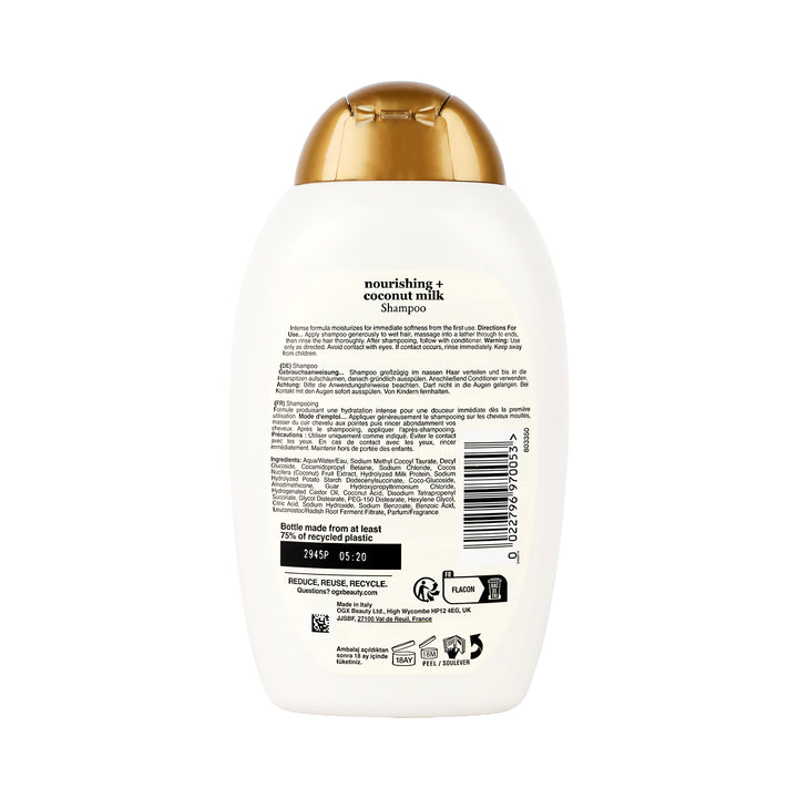 39083-OGX Coconut Milk Shampoo 385Ml +1