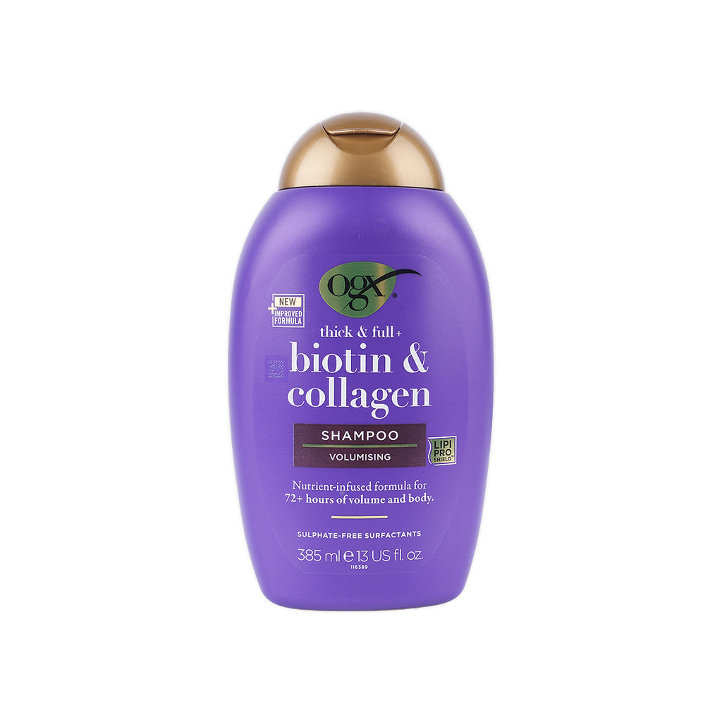 OGX BIOTIN & COLLAGEN SHAMPOO 385ML