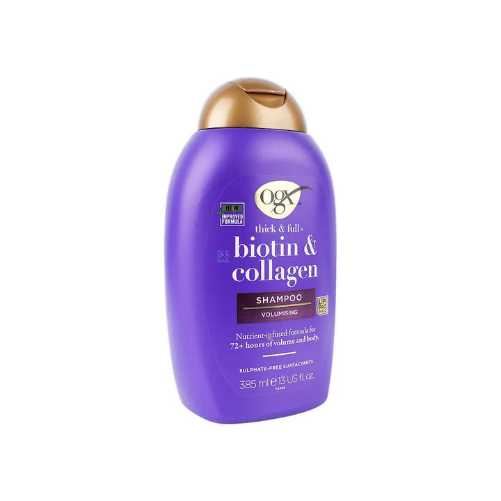39088-OGX Biotin &amp; Collagen Shampoo 385Ml +1