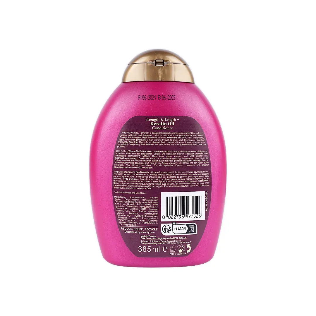 39094-OGX Keratin Oil Conditioner 385Ml +1