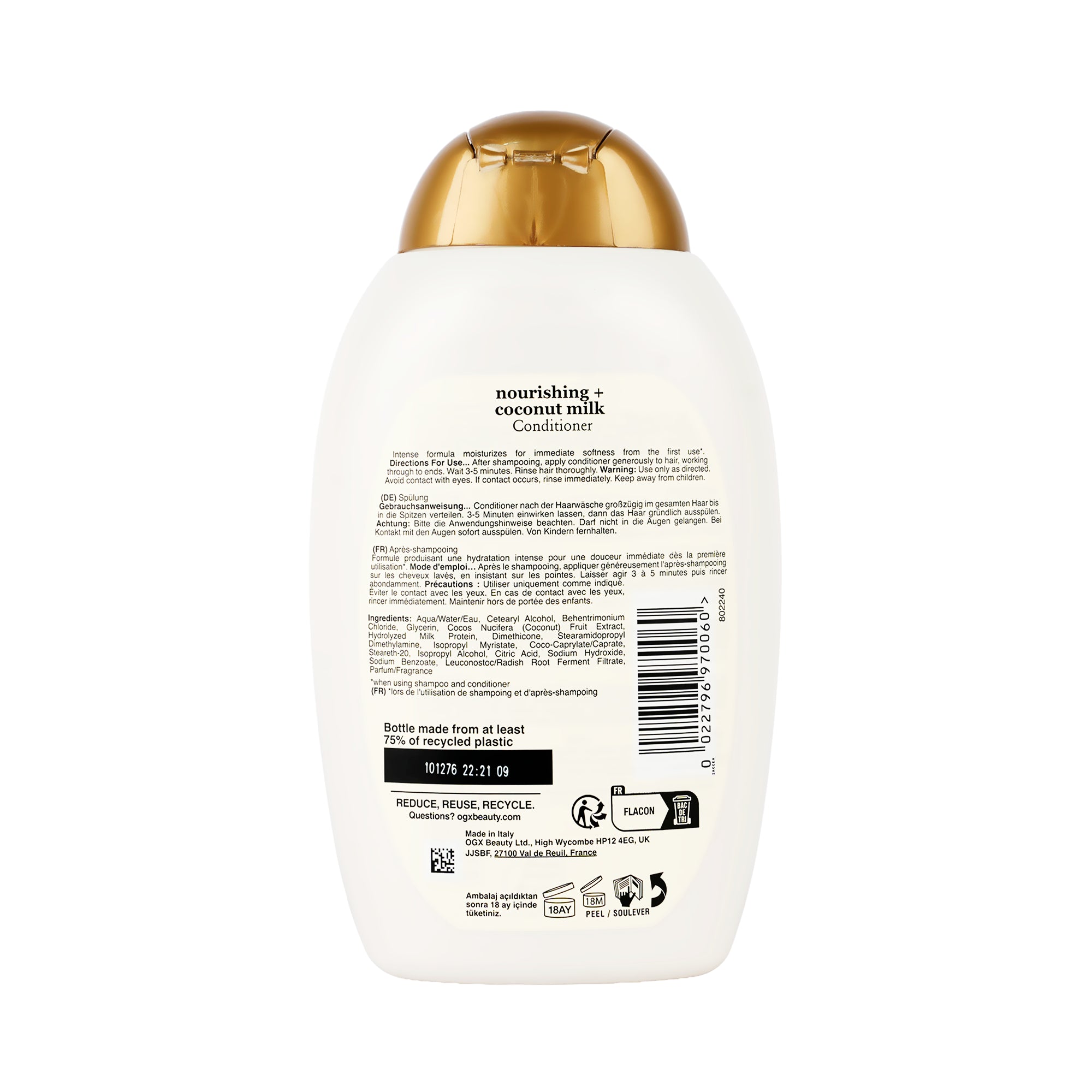 39095-OGX Coconut Milk Conditioner 385Ml +1