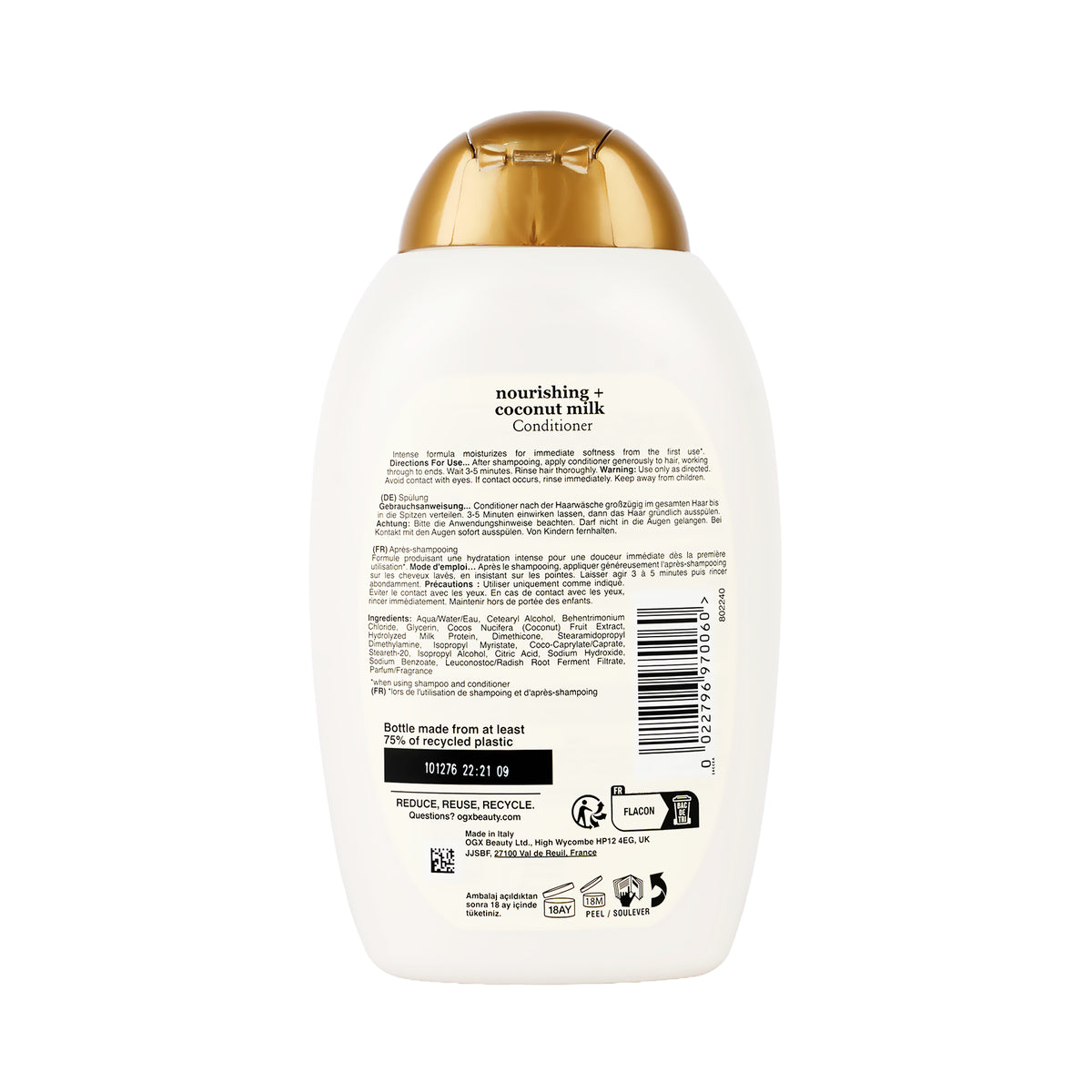 39095-OGX Coconut Milk Conditioner 385Ml +1