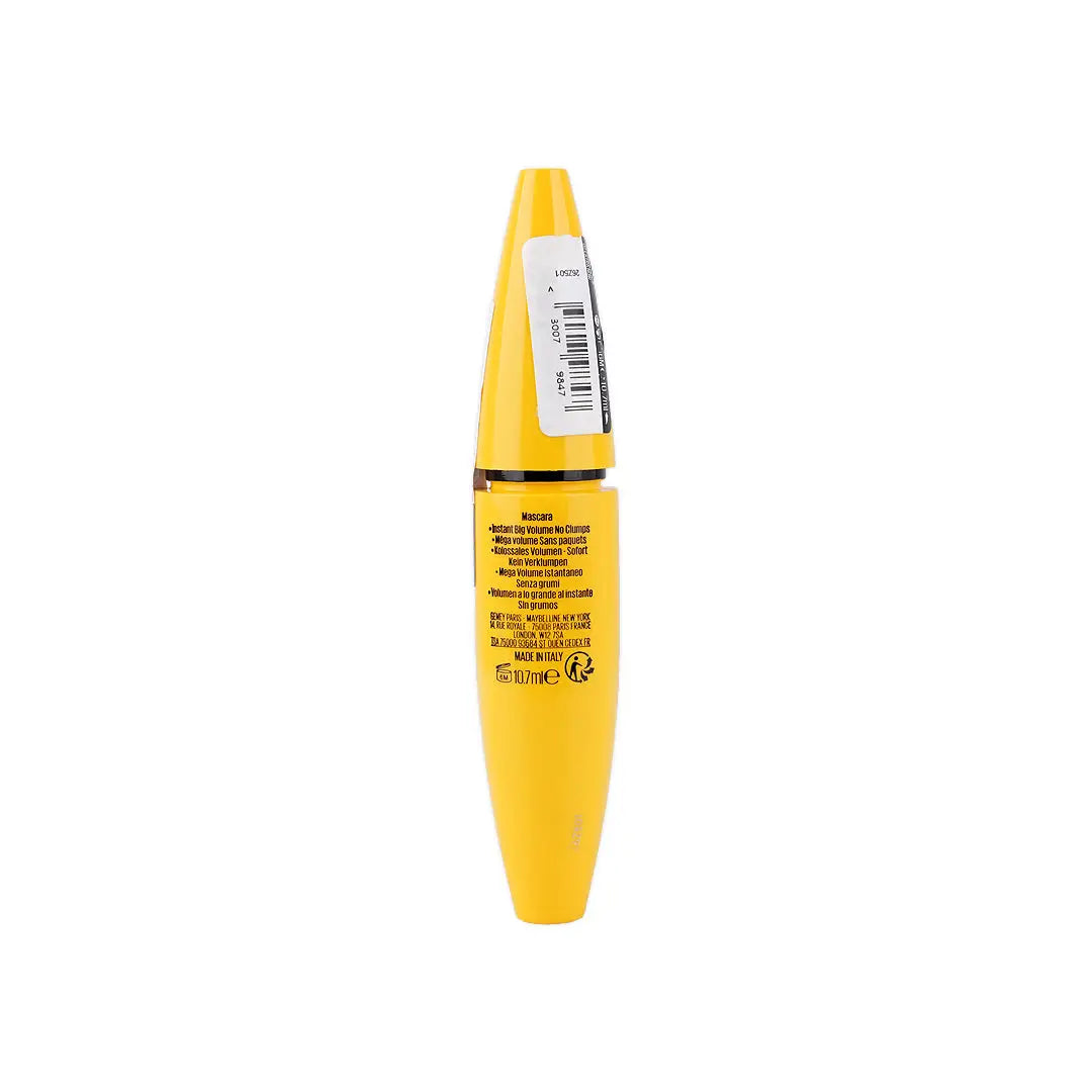 39135-MAYBELLINE MASCARA COLO SSAL VOLUM 100% BLACK +3