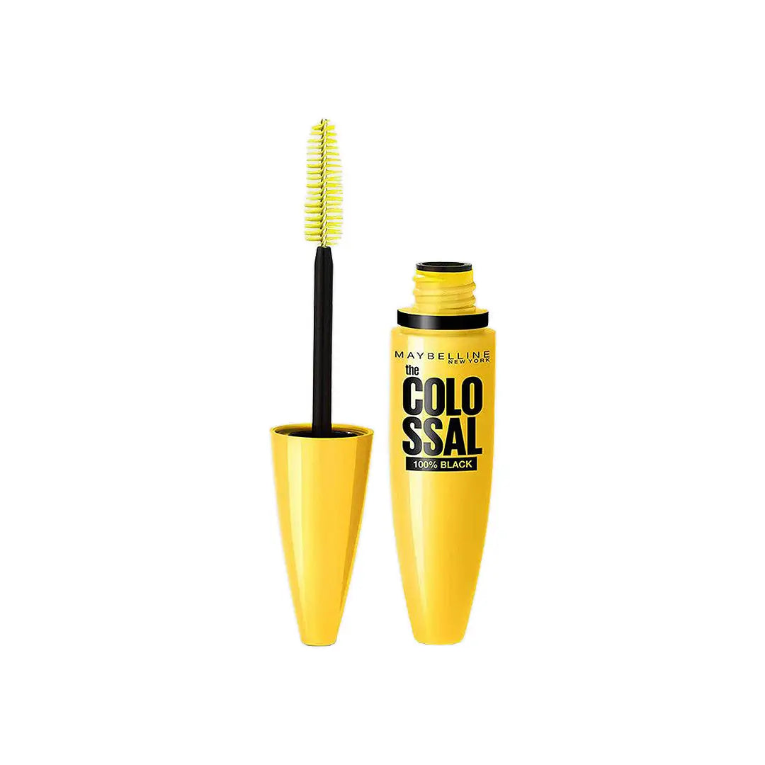39135-MAYBELLINE MASCARA COLO SSAL VOLUM 100% BLACK +1