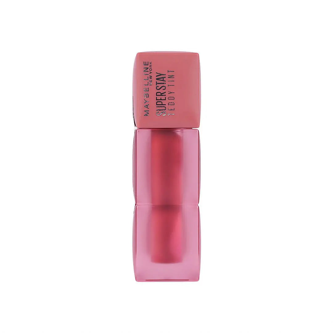 39140-Maybelline Super Stay Teddy Tint Lpstck - 15 Skinny Dip