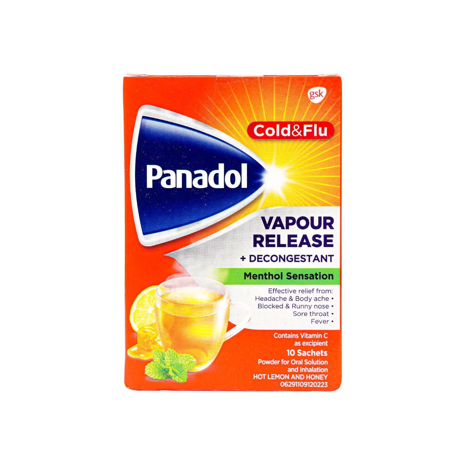 PANADOL COLD+FLU RELEASE 10SACH