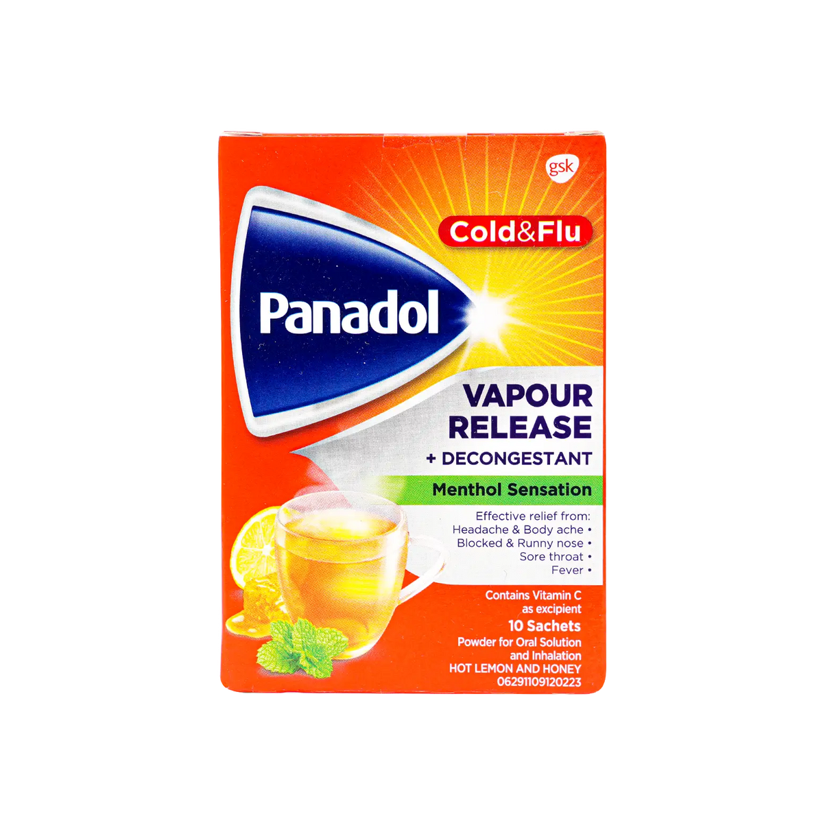 39149-Panadol Cold+Flu Release 10Sach
