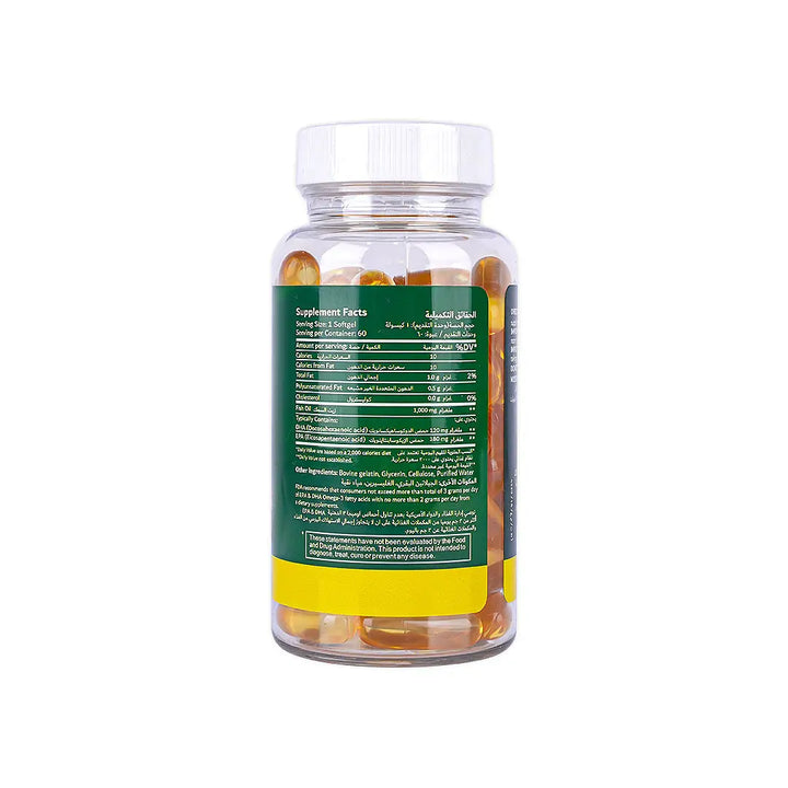 39156-Noor Omega-3 1000Mg 60Cap +2