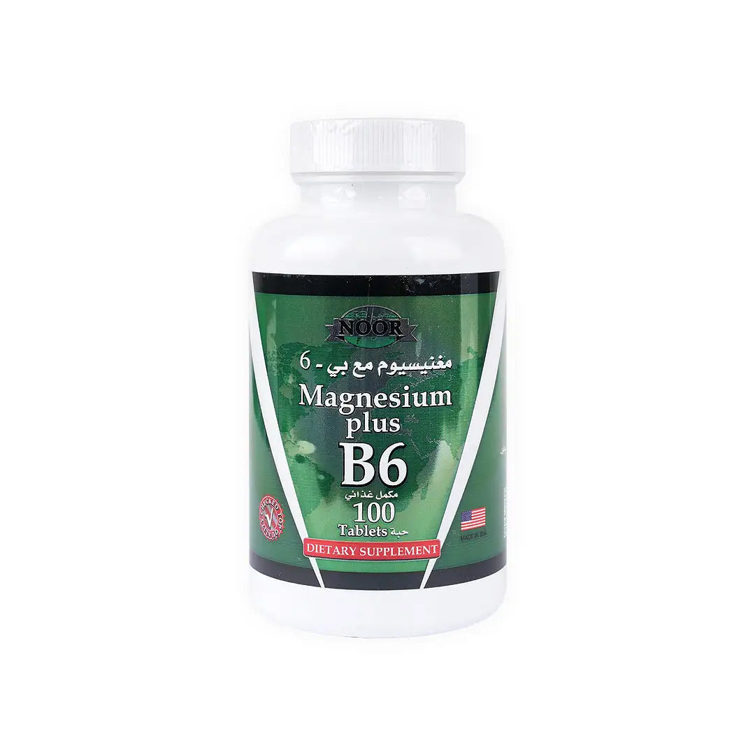 39157-Noor Magnesium Plus B6 100Tab