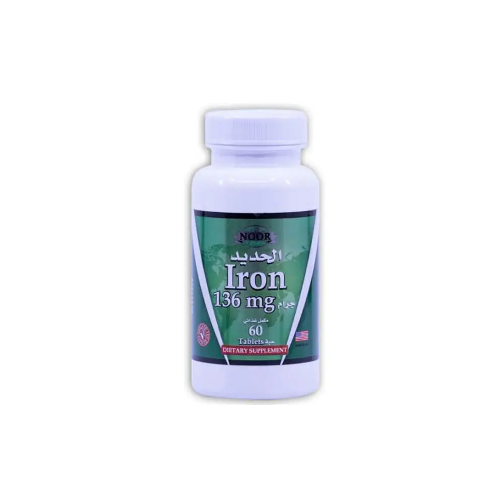 39158-Noor Iron 136Mg 60Tab