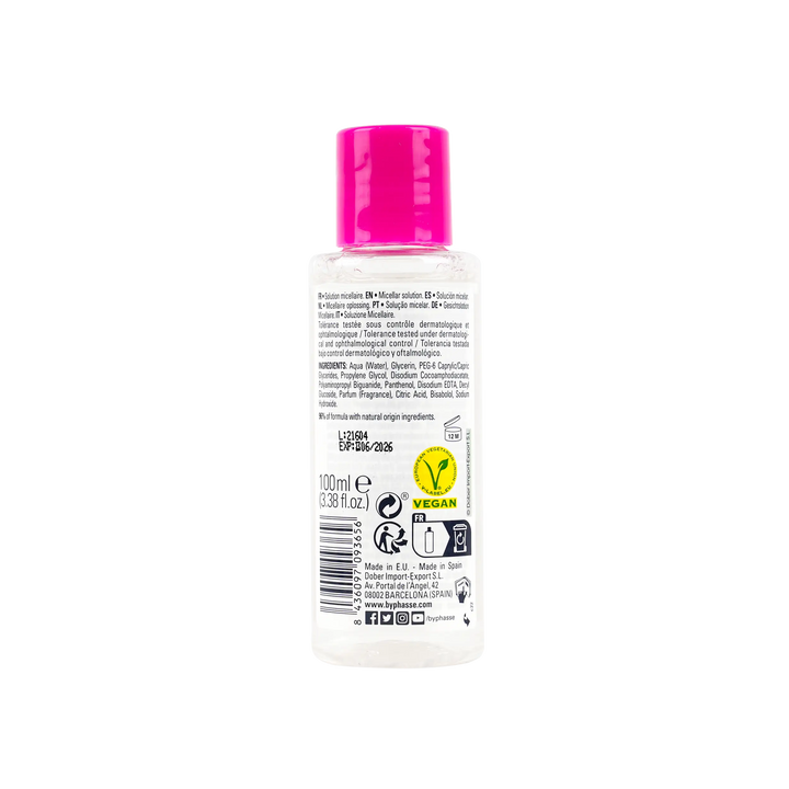 39171-Byphasse Face Micellar Make-Up Remover 100Ml +1
