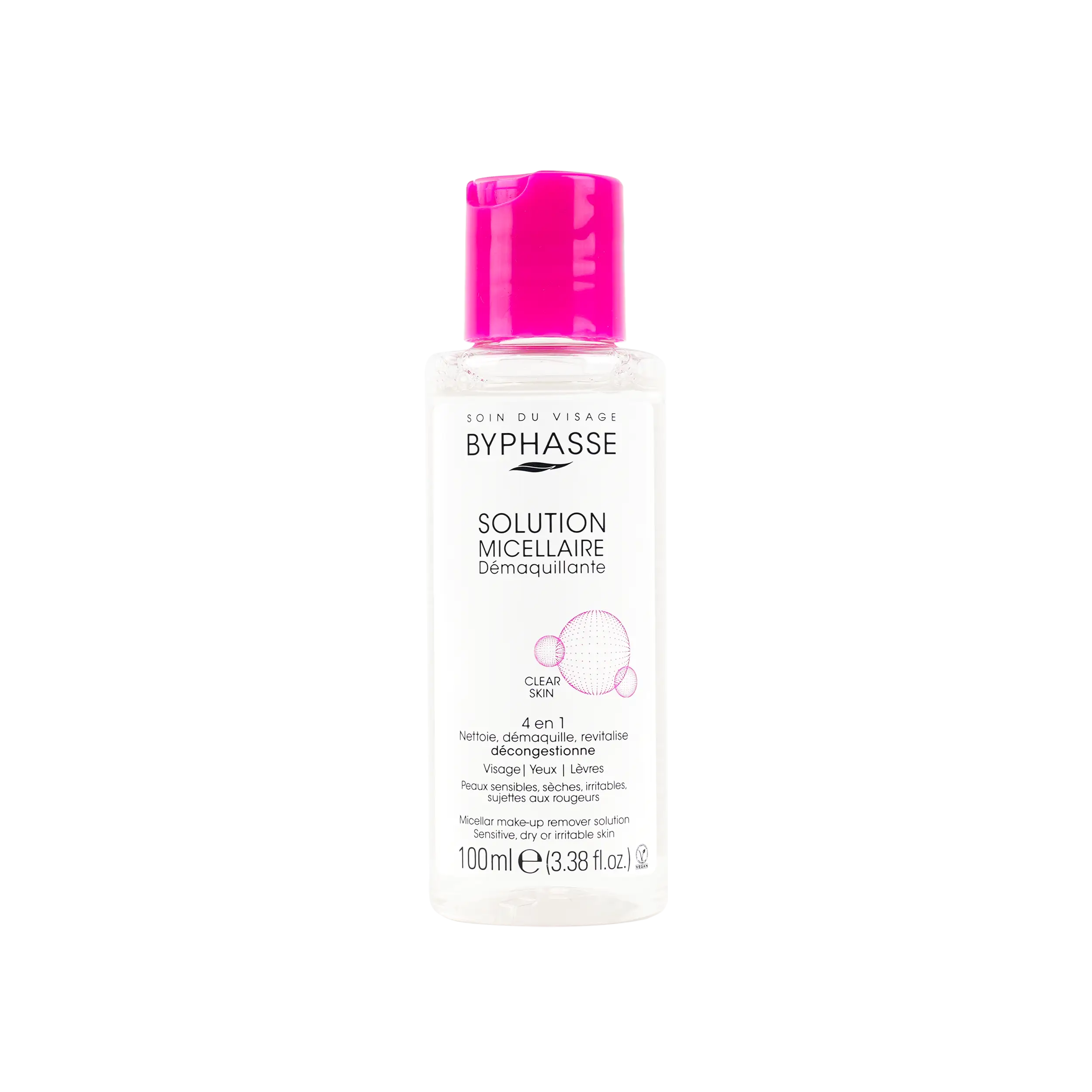 Byphasse Face Micellar Make-Up Remover 100Ml 3656