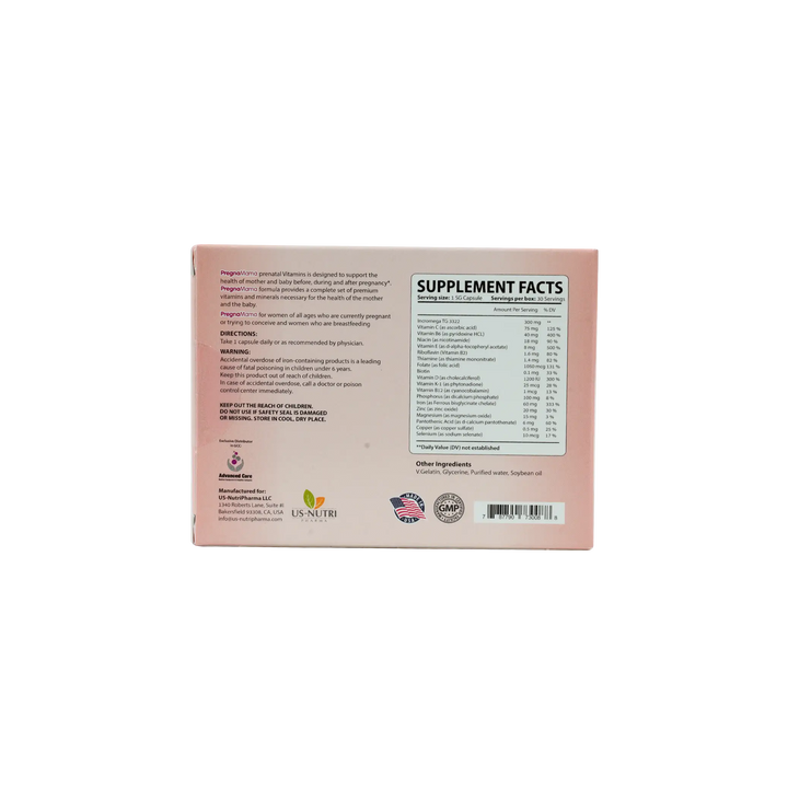 39184-Us Nutri Pregna Mama 30 Softgels +3