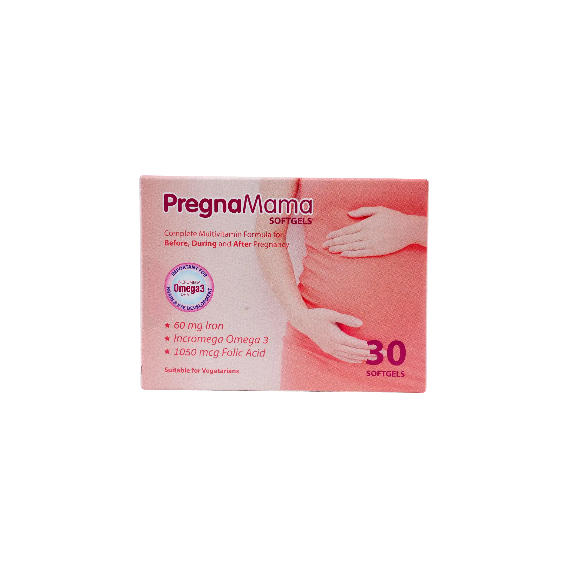 US NUTRI PREGNA MAMA 30 SOFTGELS