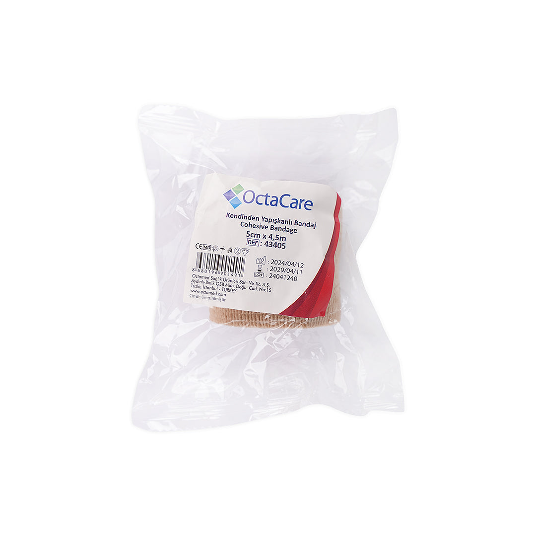 Octacare Cohesive Bandage 5cmx4.5m 1pc-43405