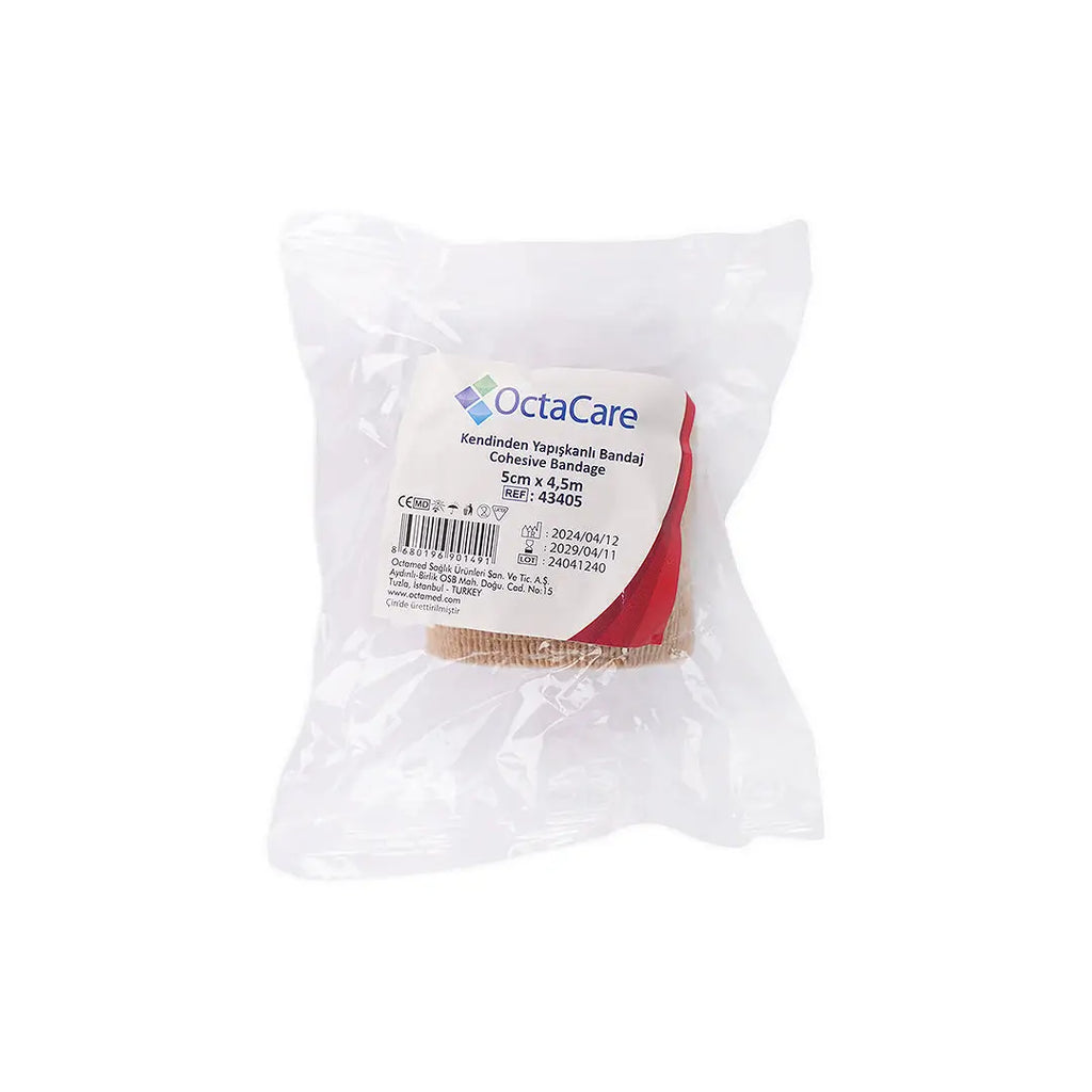 Octacare Cohesive Bandage 5cmx4.5m 1pc-43405