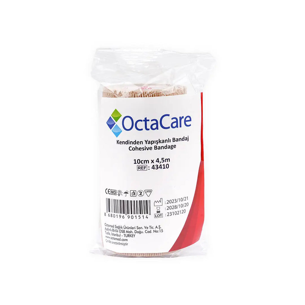 Octacare Cohesive Bandage 10cmx4.5m 1pc-43410