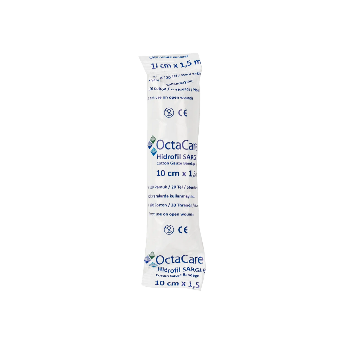 39197-Octacare Cotton Gauze Bandage 10cmx1.5m 1pc-2210