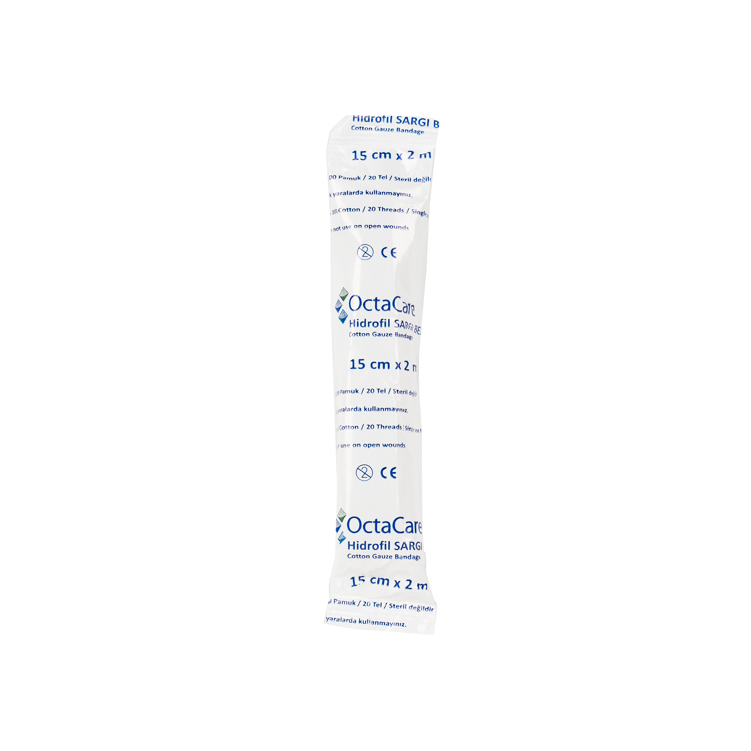 Octacare Cotton Gauze Bandage 15cmx2m 1pc-2215