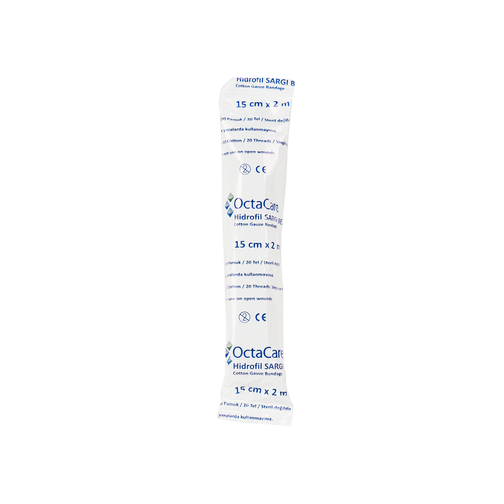 Octacare Cotton Gauze Bandage 15cmx2m 1pc-2215