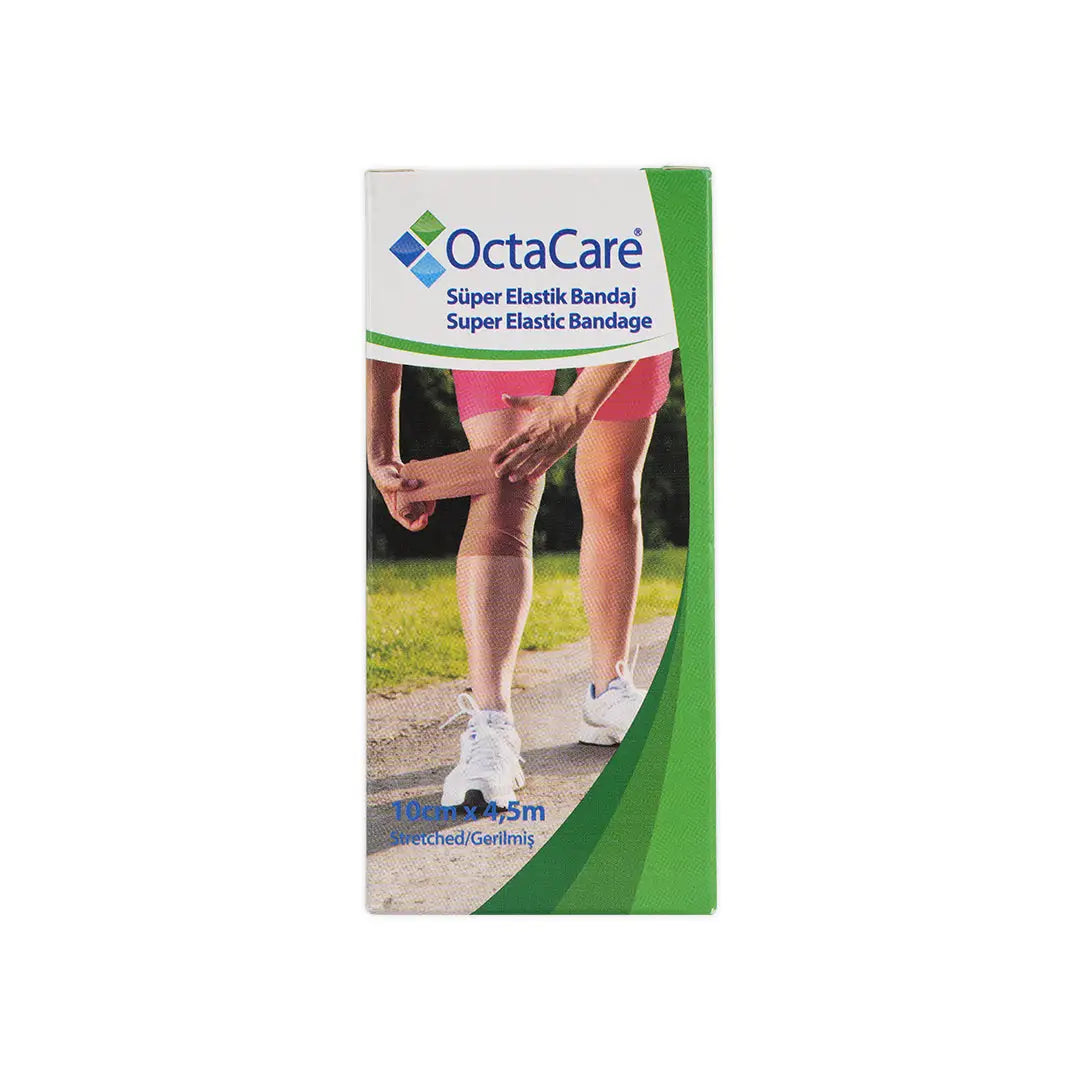 Octacare Super Elastic Bandage 10cmX4.5m-24104
