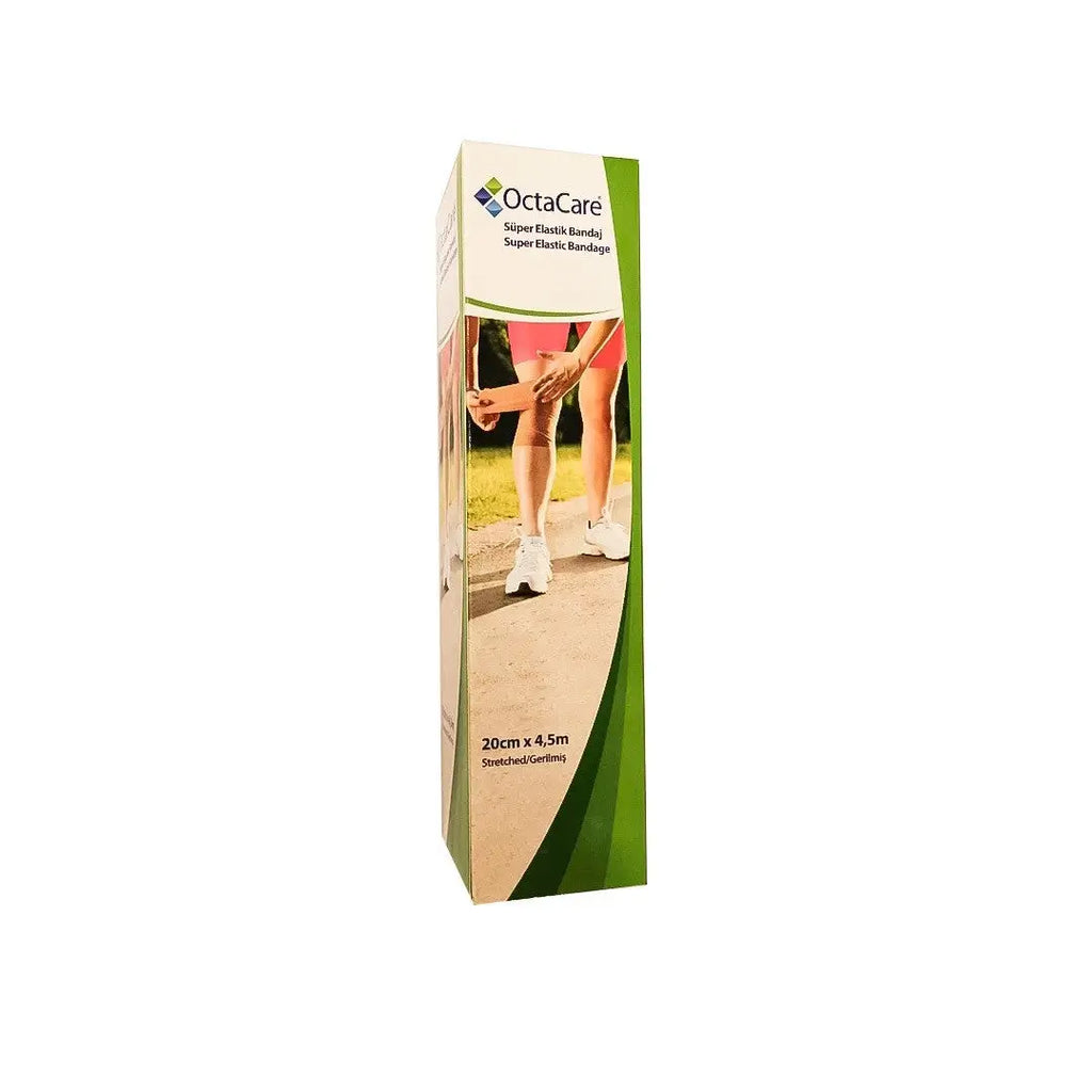 Octacare Super Elastic Bandage 20cmx4.5m-24204
