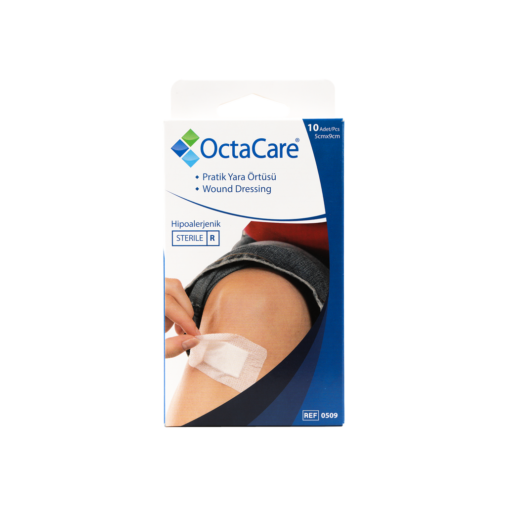 Octacare Fabric Wound Plaster 5x9cm 10pcs-0509