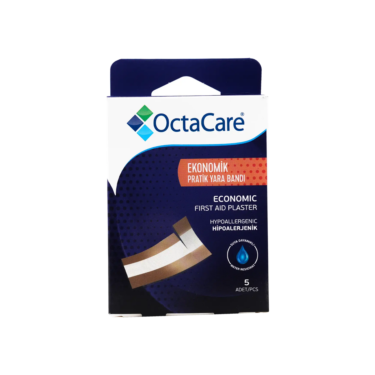 39219-Octacare First Aid Plaster Economic 5pcs-160