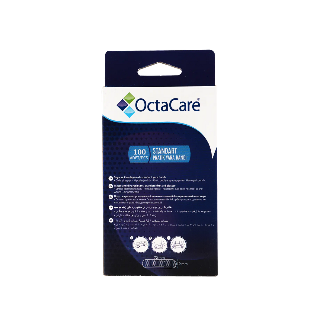 39225-Octacare First Aid Plaster Standard 100pcs-121 +3