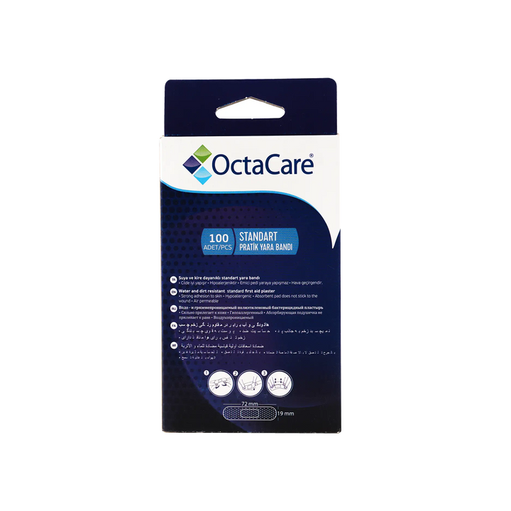 39225-Octacare First Aid Plaster Standard 100pcs-121 +3