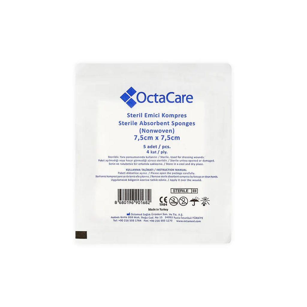 Octacare Sterile Absorbent Sponges 1Pcs-2150