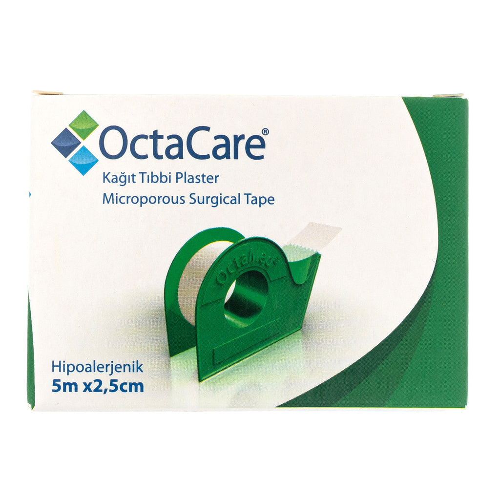 OCTACARE TAPE MICROPOROUS SURGICAL 5MX2.5CM-12502