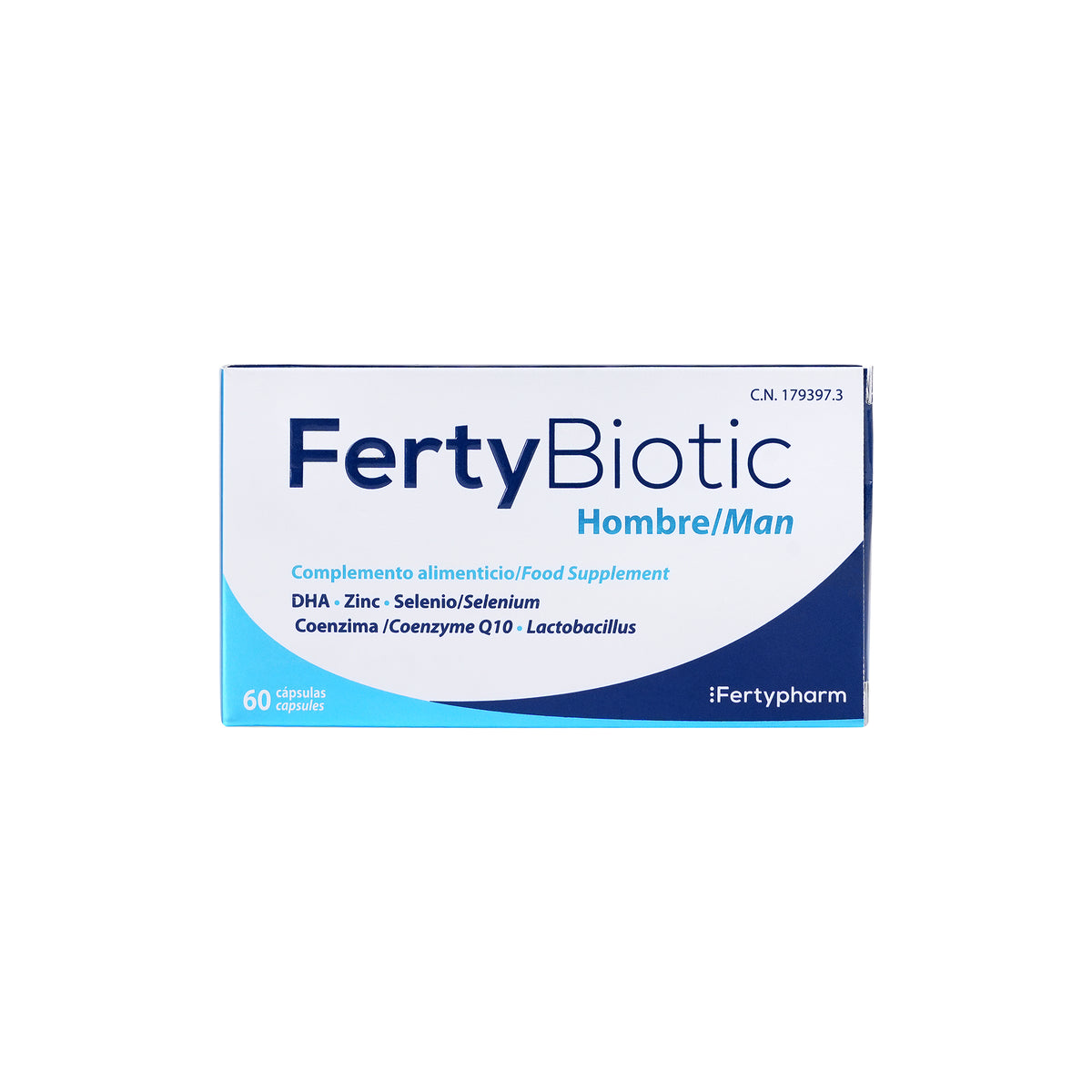 39264-Fertybiotic Man 60 Capsules