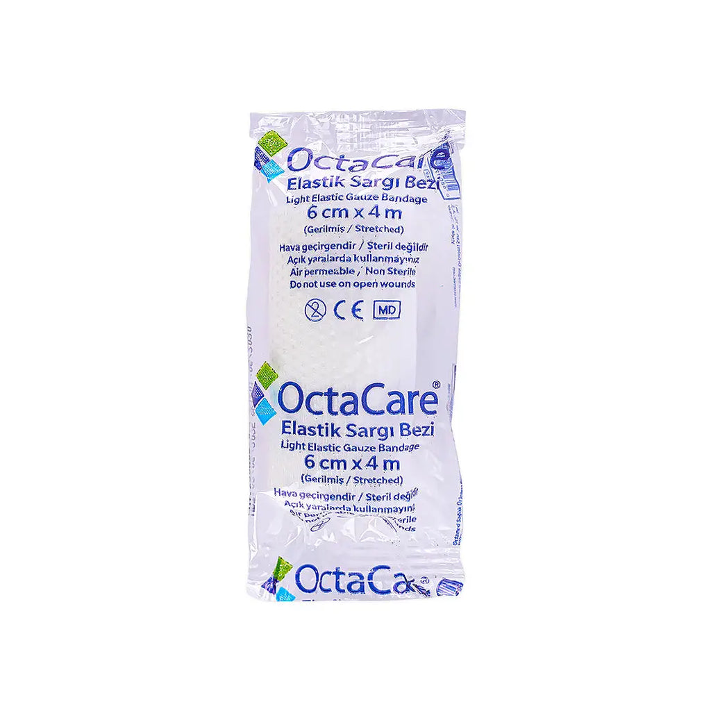 Octacare Light Elastic Gauze Bandage 6cmx4m 1pc-2306