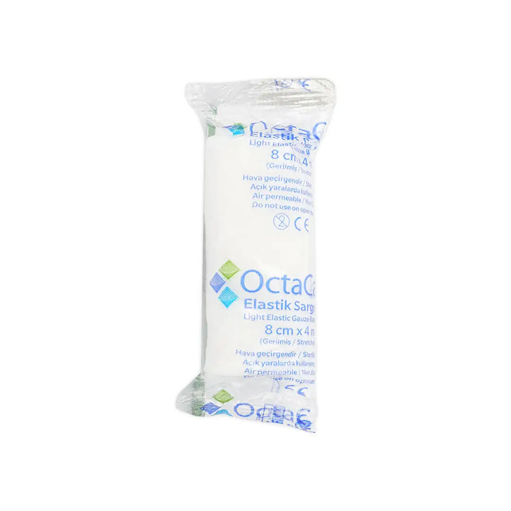 39273-Octacare Light Elastic Gauze Bandage 8cmx4m 1pc-2308