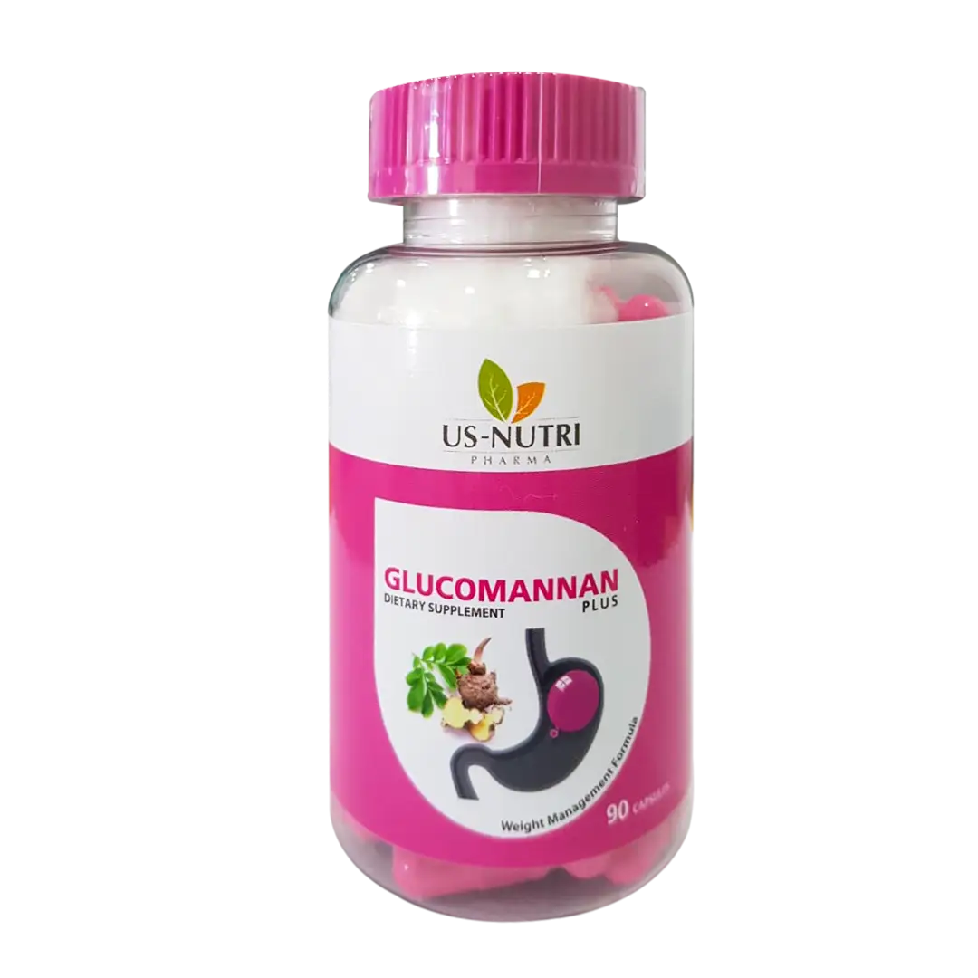 Us Nutri Pink Glucomannan Plus 90Cap