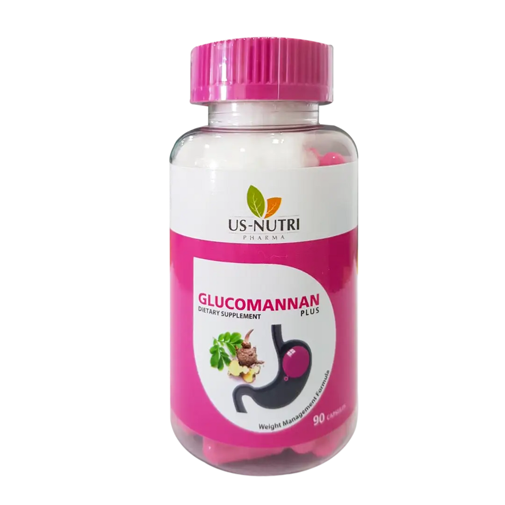 Us Nutri Pink Glucomannan Plus 90Cap