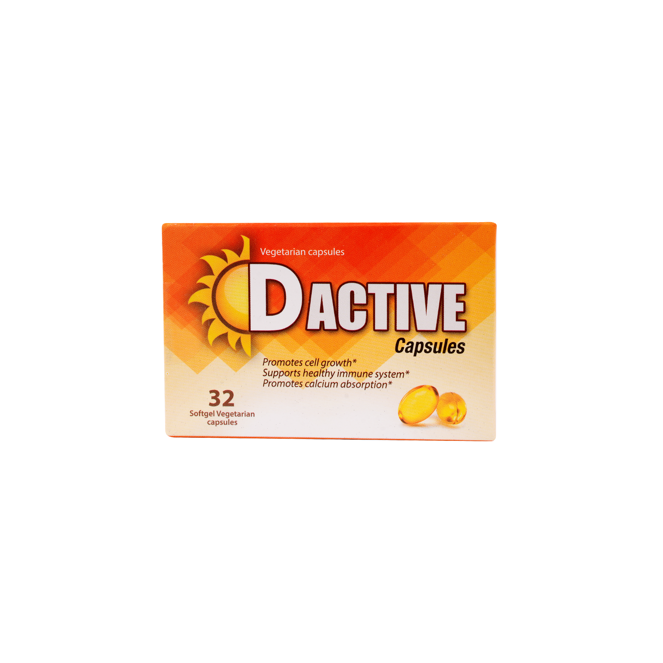 D-ACTIVE 32 SOFTGEL CAPSULES