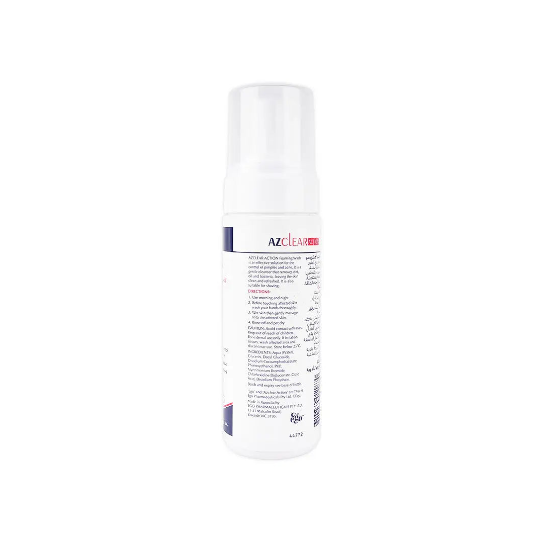 AZCLEAR ACTION FOAMING WASH 150ML