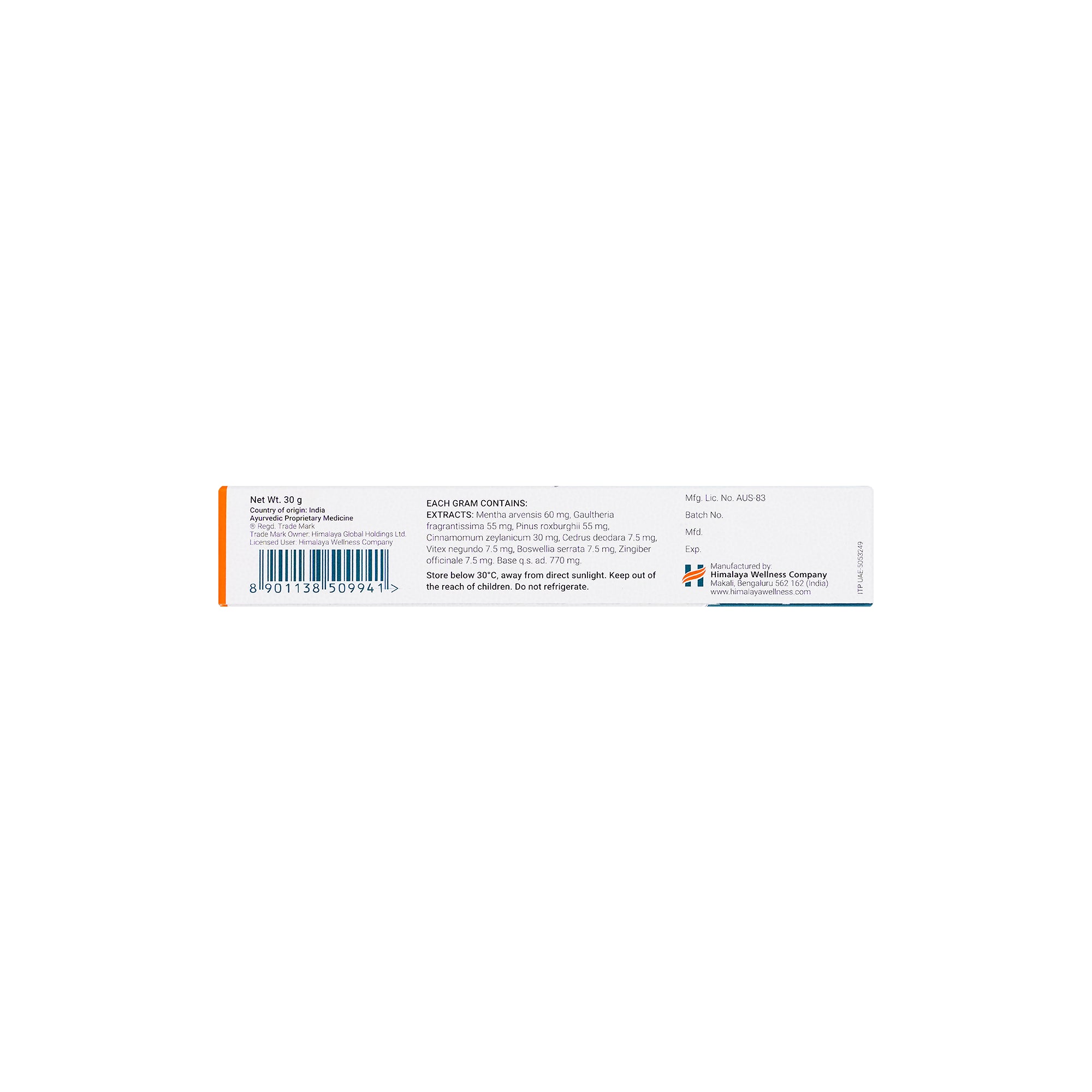 39377-Himalaya Rumalaya Gel 30G +5