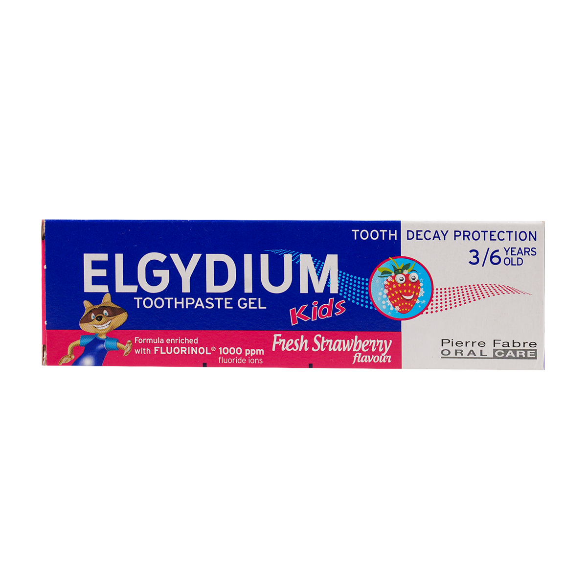 Elgydium Decay Kids Toothpaste 3-6 Strawberry 50ml