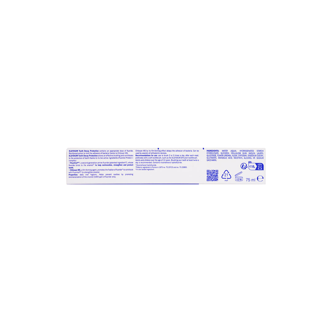 39381-Elgydium Tooth Decay Protection Toothpaste 75ml +3